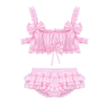 Charger l'image dans la galerie, Ensemble de lingerie en satin Rebecca Sissy