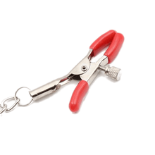Load image into Gallery viewer, BDSM Triple Threat Nipple to Clit Clamps