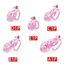 Charger l'image dans la galerie, Kit de cage de chasteté Pink Cobra de 1,77 à 4,13 pouces de long