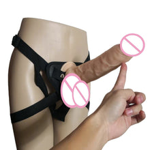 Lade das Bild in den Galerie-Viewer, Dicker Schwanz, 10-Zoll-Strap-On, BDSM