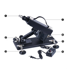 Load image into Gallery viewer, Automatic Sex Machine w/ 10 Attachments