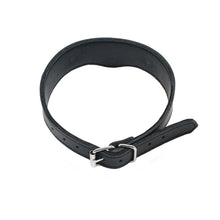 Charger l'image dans la galerie, Collier d'esclave BDSM en cuir avec bijoux