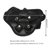 Lade das Bild in den Galerie-Viewer, Perfekt sitzender, realistischer 7-Zoll-Strap-On-BDSM
