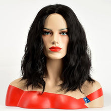 Lade das Bild in den Galerie-Viewer, 14 Zoll kurze gewellte Perücke