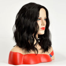 Lade das Bild in den Galerie-Viewer, 14 Zoll kurze gewellte Perücke