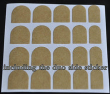 Load image into Gallery viewer, French Manicure Faux Nails BDSM