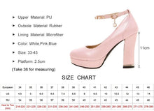Charger l'image dans la galerie, Escarpins à talons carrés « Sissy Amy »