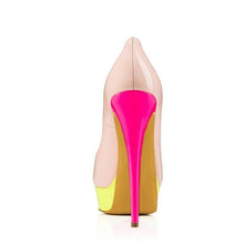 Charger l'image dans la galerie, Escarpins à plateforme « Sissy Gina »