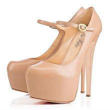 Charger l'image dans la galerie, Escarpins à plateforme et talons hauts « School Girl »