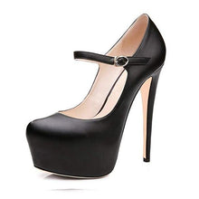 Charger l'image dans la galerie, Escarpins à plateforme et talons hauts « School Girl »