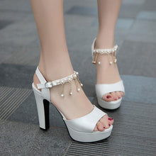 Load image into Gallery viewer, "Sissy Liz" Peep Toe Sandals