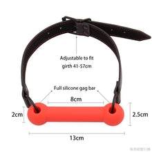 Load image into Gallery viewer, Dog Open Mouth Bone Bite Gag