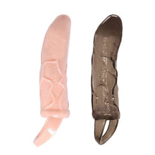 Load image into Gallery viewer, Veiny Texture Vibrating Penis Sleeve BDSM