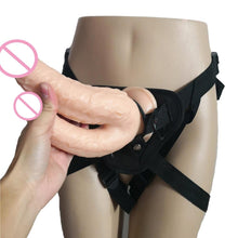 Lade das Bild in den Galerie-Viewer, Hardcore-Füllung, doppelköpfiger Strap-On-Leiden