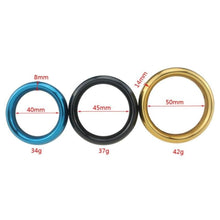 Load image into Gallery viewer, Shiny Stainless Steel Cock Ring BDSM