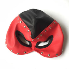 Load image into Gallery viewer, Naughty Villain Leather BDSM Hood BDSM