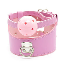 Lade das Bild in den Galerie-Viewer, Strafhalsband mit offenem Mundknebel