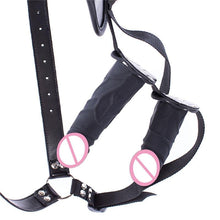 Lade das Bild in den Galerie-Viewer, Stopffolter mit doppelseitigem Strap-On, BDSM