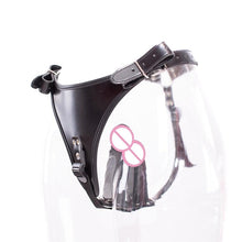 Lade das Bild in den Galerie-Viewer, Stopffolter mit doppelseitigem Strap-On, BDSM