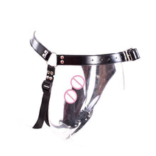 Lade das Bild in den Galerie-Viewer, Stopffolter mit doppelseitigem Strap-On, BDSM