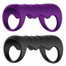 Load image into Gallery viewer, Double Lock Erection Enhancement Ring BDSM
