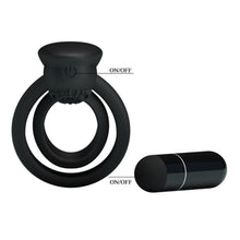 Load image into Gallery viewer, Clit-Friendly Silicone Cock and Ball Ring BDSM