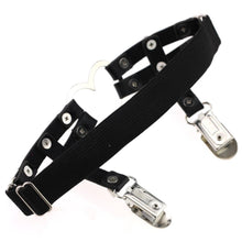 Load image into Gallery viewer, Female Studded Bondage Garter Belt