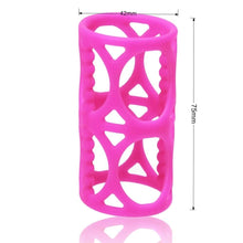 Load image into Gallery viewer, Erection Aid Pink Latex Cock Ring BDSM
