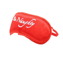 Load image into Gallery viewer, Be Naughty Blindfold Sex Fantasy BDSM