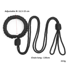 Charger l'image dans la galerie, Collier de soumission avec corde sexuelle BDSM
