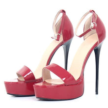 Load image into Gallery viewer, Buckle Wedge Sandals