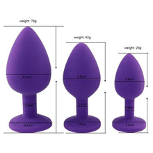 Lade das Bild in den Galerie-Viewer, Gewichtetes 3-teiliges Anal-Trainingsset