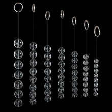Load image into Gallery viewer, Orbs Glass Clear Anal Balls