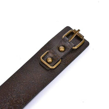 Load image into Gallery viewer, Genuine Vintage Leather BDSM Collar