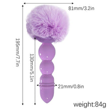 Lade das Bild in den Galerie-Viewer, Häschen süßer Analperlenschwanz