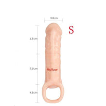 Load image into Gallery viewer, Optimum Satisfaction Penis Enlargement Sleeve BDSM