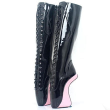 Load image into Gallery viewer, 7 Inches Hoof Pointed Toe Ballet Boots