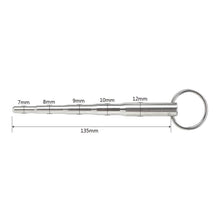Lade das Bild in den Galerie-Viewer, BDSM Sounding Therapy Penis Plug mit Ring