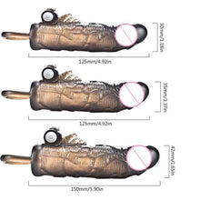 Load image into Gallery viewer, Meaty Satisfaction Vibrating Cock Sleeve BDSM