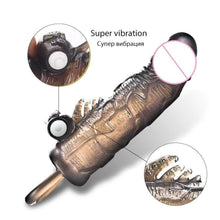 Load image into Gallery viewer, Meaty Satisfaction Vibrating Cock Sleeve BDSM