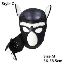 Load image into Gallery viewer, Padded Doggie Cosplay Hood BDSM