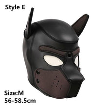 Load image into Gallery viewer, Padded Doggie Cosplay Hood BDSM
