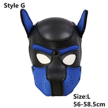 Load image into Gallery viewer, Padded Doggie Cosplay Hood BDSM