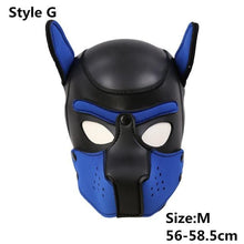 Load image into Gallery viewer, Padded Doggie Cosplay Hood BDSM