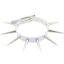 Charger l'image dans la galerie, Collier en cuir PU gothique gay