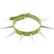 Charger l'image dans la galerie, Collier en cuir PU gothique gay