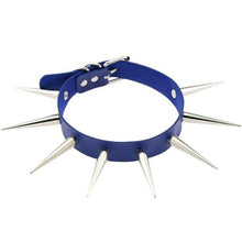 Charger l'image dans la galerie, Collier en cuir PU gothique gay