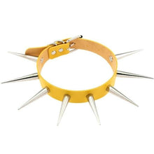 Charger l'image dans la galerie, Collier en cuir PU gothique gay