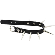 Charger l'image dans la galerie, Collier en cuir PU gothique gay