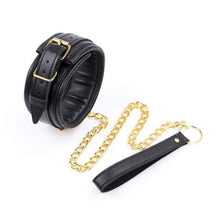 Load image into Gallery viewer, BDSM Chained and Padded Collar